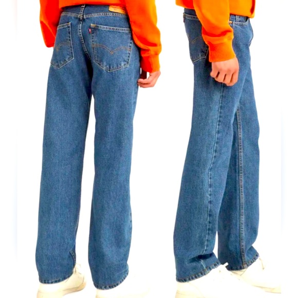 🛍LEVI’S men’s 505 regular fit straight leg jeans size W32xL29 short EUC - Picture 6 of 6